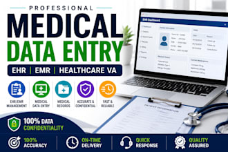 do medical data entry and ehr emr management