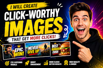 create click worthy images