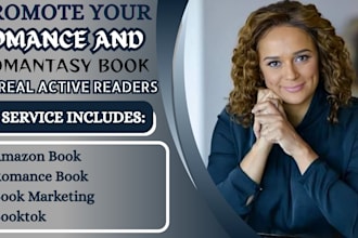 promote your romance and romantasy book to real, active readers