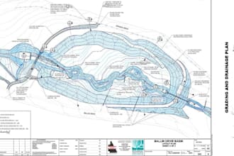 do stormwater drainage, civil 3d grading and erosion control plans