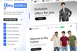 design a professional portfolio website for any creative professional