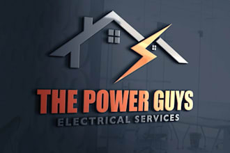 solar panel, electrical, power, energy solar logo design