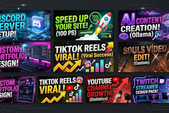 design amazing youtube thumbnails and video covers