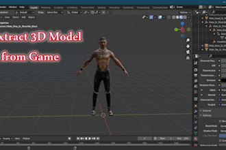 rip and port 3d model into game, extract, convert rig model for gmod tf2 l4d2