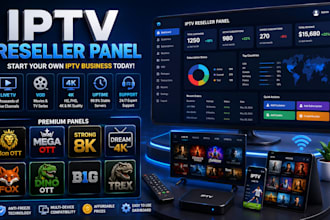 build unlimited panel, strong 8k, mega ott, dream 4k, trex, b1g, lion ott