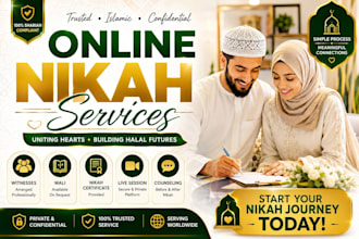do online nikah imam witnesses and wali