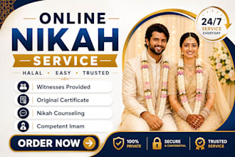 do online nikah imam witnesses and wali