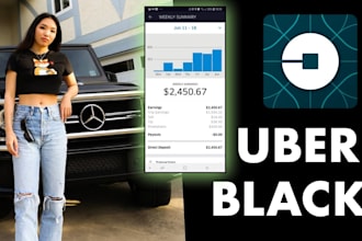 create and automate uber bot, uber black bot, uber eats bot, doordash bot