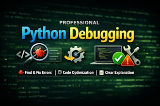 fix bugs and errors in your python code