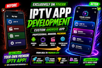 rebrand android iptv app apk with remote admin panel