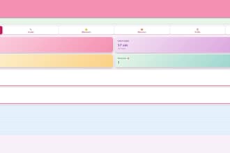 build custom business tracker web app with excel export
