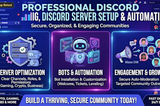 l do discord server setup discord bot, discord mass dm