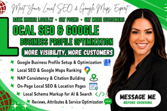 optimize google business map profile, local SEO, aeo, geo