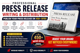 do UK press release writing and distribution UK press release distribution SEO