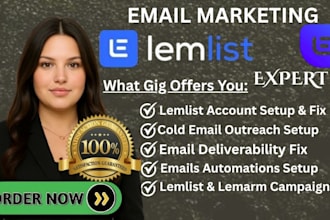 fix lemlist cold email oureach campaign fix lemlist email deliverabilty