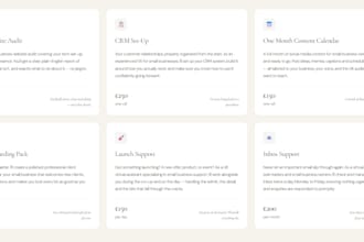 design a professional customer pack