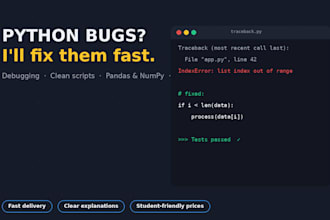 help you with python programming and debugging your code