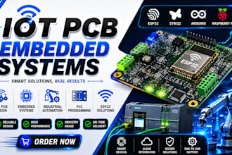 do iot pcb design, embedded systems, and industrial automation