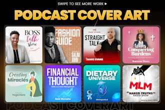 make podcast artwork, podcast design, podcast cover art logo