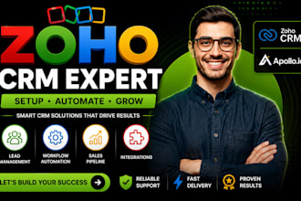 fix optimize and automate your zoho CRM workflow and sales process