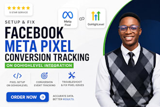 setup and fix facebook meta pixel conversion tracking on gohighlevel integration