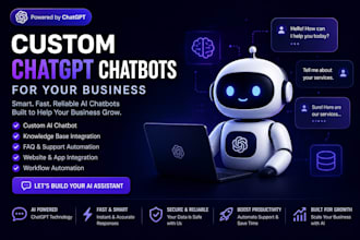build a custom chatgpt chatbot for your business