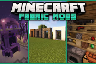 develop custom minecraft mods for fabric, forge, and neoforge