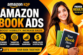 do amazon KDP ads, book promotion, and ebook marketing to boost book sales