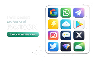 design a professional favicon for your website or app