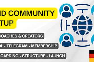 set up your paid community, online course or membership