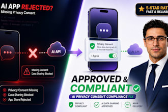 fix guideline 5 1 1 privacy rejection for ios ai apps