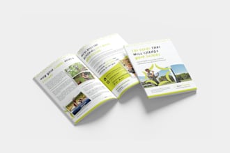 design a professional brochure or catalog