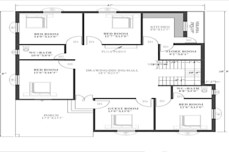 design a professional floor plan design, house floor plan and 3d floor plan