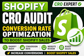 shopify cro audit conversion rate optimization to boost shopify sales cro expert