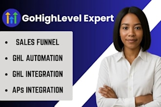 do gohighlevel CRM automation, sales funnel website, gohighlevel landing page