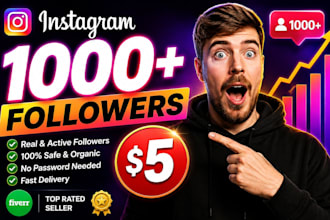buy 1,000 instagram followers fast
