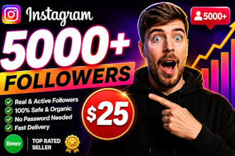 buy 5,000 instagram followers fast