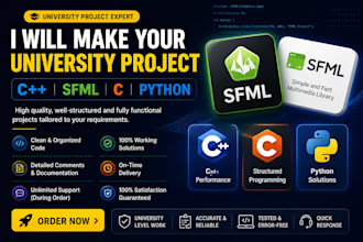 make your programming university projects of any course