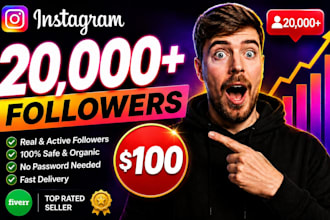 buy 20,000 instagram followers fast