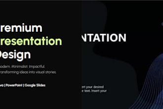 design professional powerpoint presentations and canva slides