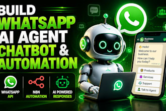 do whatsapp ai agent, whatsapp chatbot whatsapp automation with n8n and API