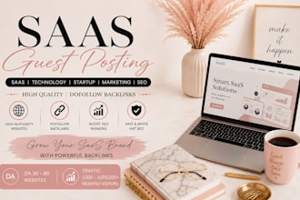 build saas backlinks via tech guestposts on high da saas sites to rank