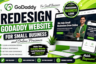 design godaddy website redesign godaddy website on godaddy website builder