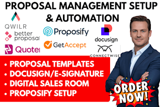 autome qwilr better proposals proposify docusign getaccept quoter connectwisecrm