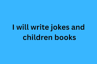 write christain books and jokes