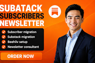 setup substack newsletter substack email markreting substack publication setup