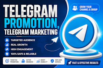 do telegram promotion, telegram marketing