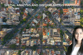 do spatial analysis and gis qgis arcgis mapping