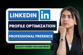 optimize your linkedin profile and do seo