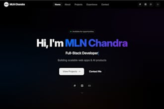 create portfolios and profiles